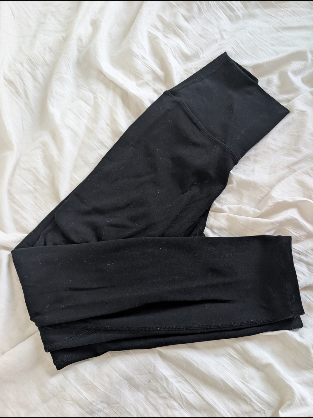 Classic Yunoga Black Leggings